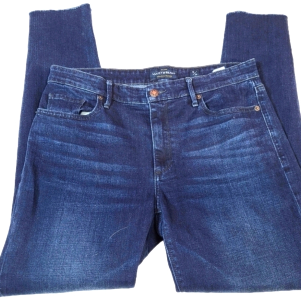 Lucky Brand Ava Skinny Blue Denim Jeans